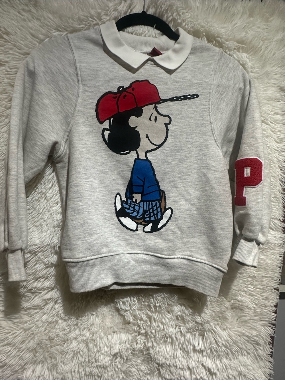 Zara Kids Peanuts Collection Collaret Sweatshirt